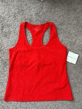 Beyond Yoga Women's Red Racerback Tank Top